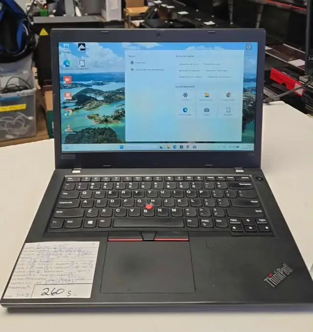 Lenovo ThinkPad L490 i5-8265U 8Go DDR4 256Go NVMe USB-C HDMI