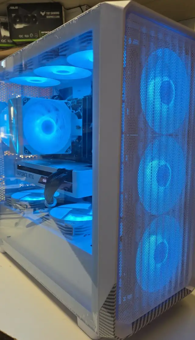 ⚡ PC GAMING RGB BLANC | RYZEN 7 5800X | RTX 3070 8GB | 32GB DDR4