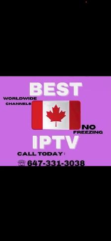 MOST STABLE TV - 4K CHANNELS: Call NOW!!647-331-3038