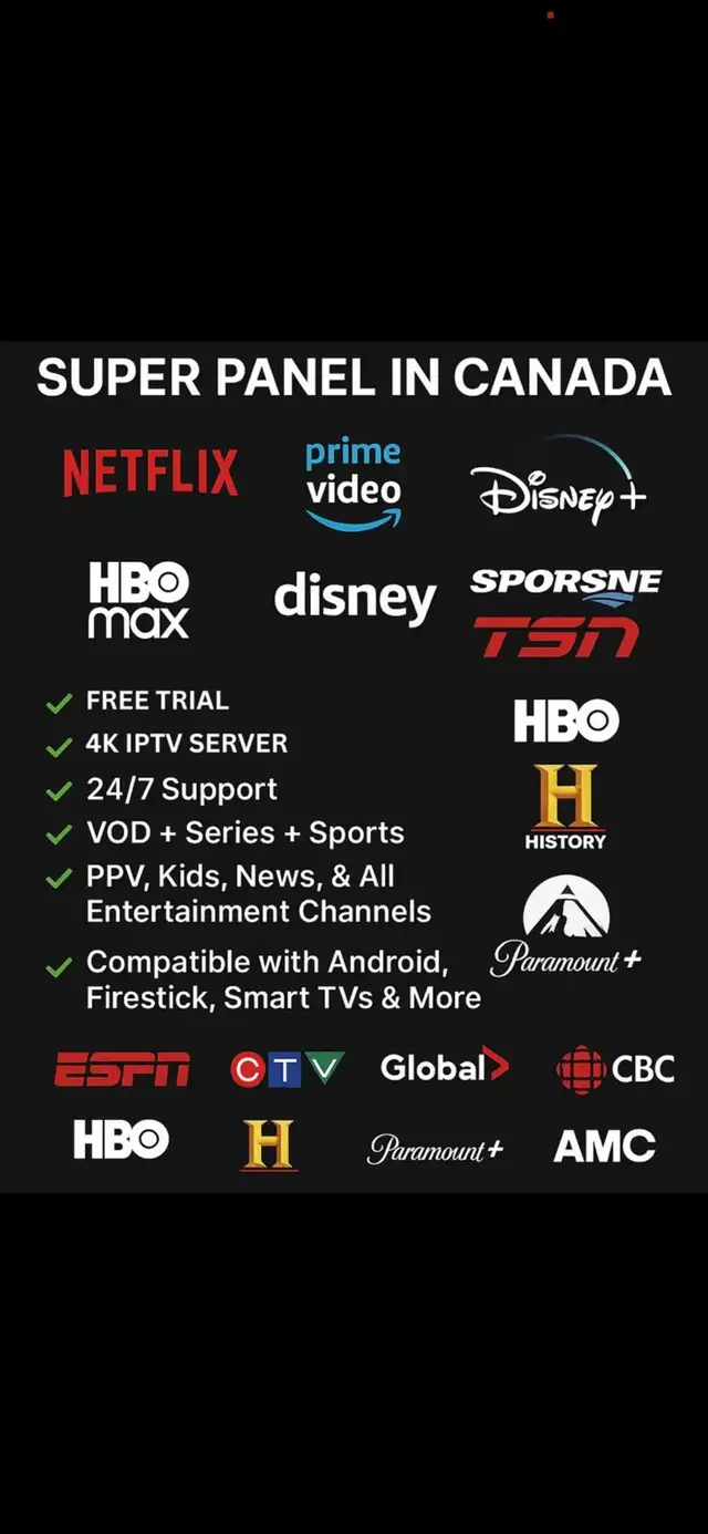 MOST STABLE TV - 4K CHANNELS: Call NOW!!647-331-3038 - Photo 7