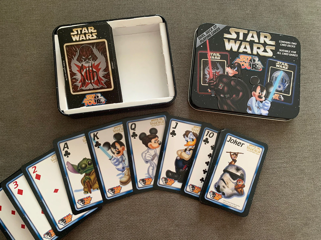 Very Good Condition 2008 Disney Star Wars Star Tours Cards $19 - Photo 2