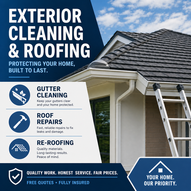 Exterior Cleaning & Roofing