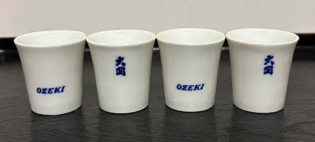 Vintage Ozeki Sake Cups