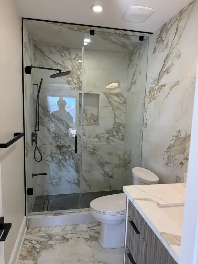 BATHROOM SHOWER-SHOWER BASE-SHOWER HEAD-UPGRADE-INSTALL - Photo 7
