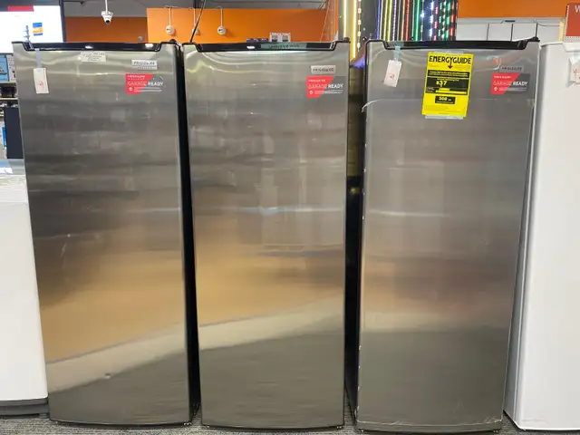 FRIGIDAIRE 6.5 CUFT UPRIGHT FREEZER STAINLESS STEELE in Freezer
