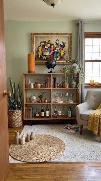 Mid century. Vitrine, buffet, bibliothèque. Lampe teak teck PAS - Photo 4