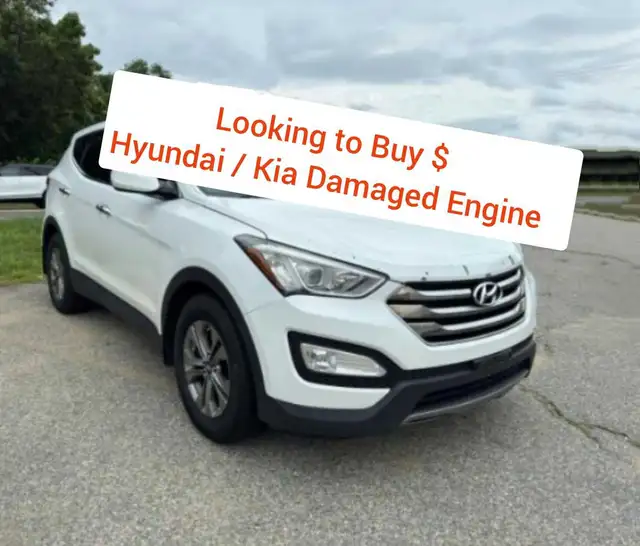 Wanted : Hyundai and Kia ( has blown engine )