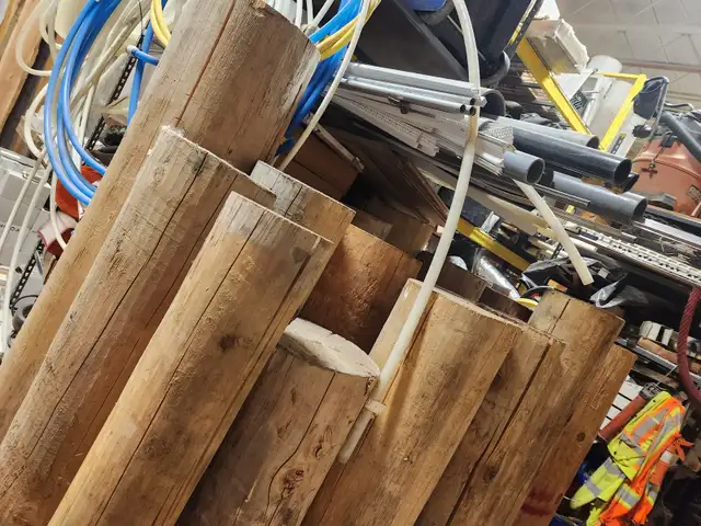 Several Red and Yellow Cedar Logs - Photo 3