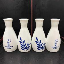 Vintage Gekkeikan Japanese 5' Sake Bottle & Cup - Photo 2