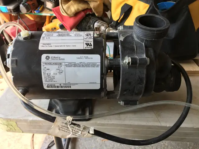 SPA PUMP with Vacuum Switch ¾ HP
