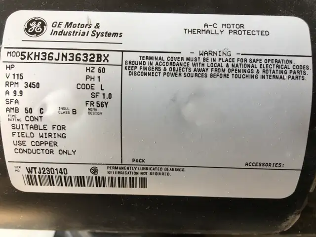 SPA PUMP with Vacuum Switch ¾ HP - Photo 2