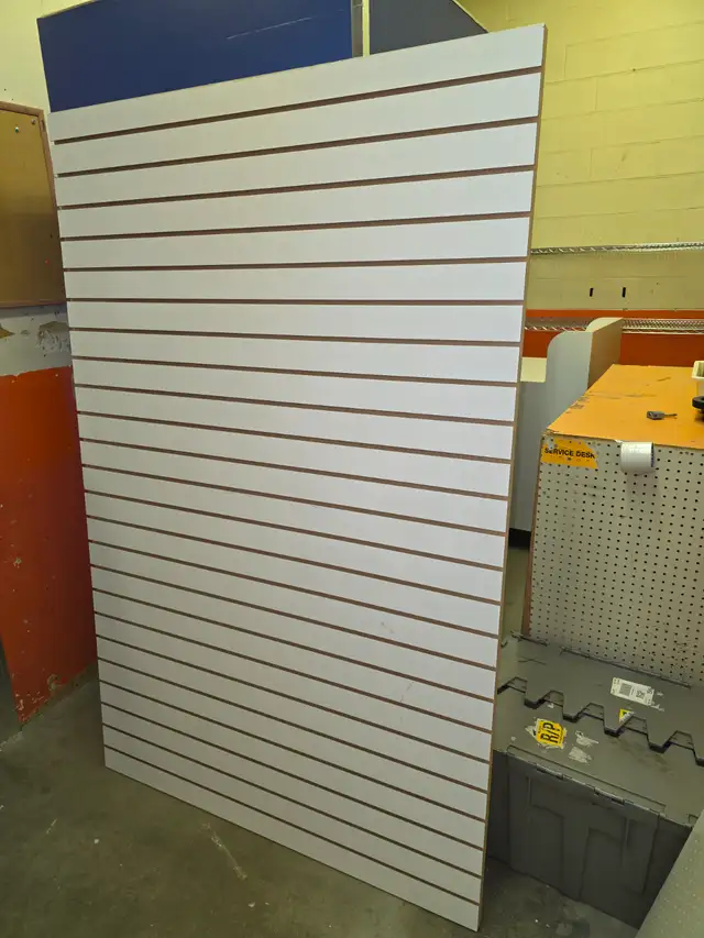 75' x 48' x 1 1/8' Slot Board Heavy Duty Retail Shop One Pieces - Photo 2