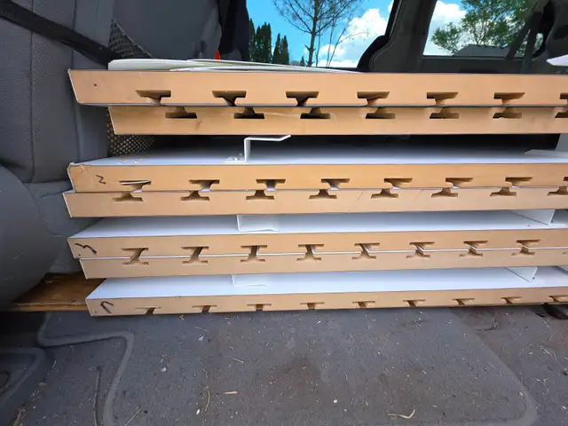 75' x 48' x 1 1/8' Slot Board Heavy Duty Retail Shop One Pieces - Photo 6