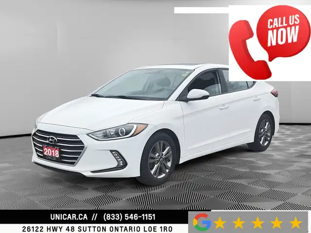 2018 Hyundai Elantra GL SE Sunroof Blind Spot Backup Cam Bluetoo