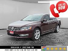 2014 Volkswagen Passat TDI Highline No Accidents Sunroof Leather