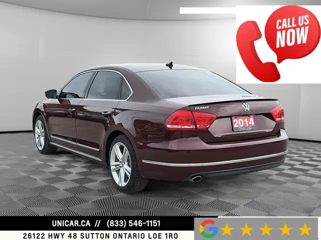 2014 Volkswagen Passat TDI Highline No Accidents Sunroof Leather - Photo 6