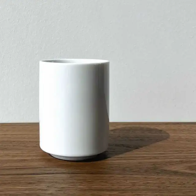 White Yunomi Japanese Teacups