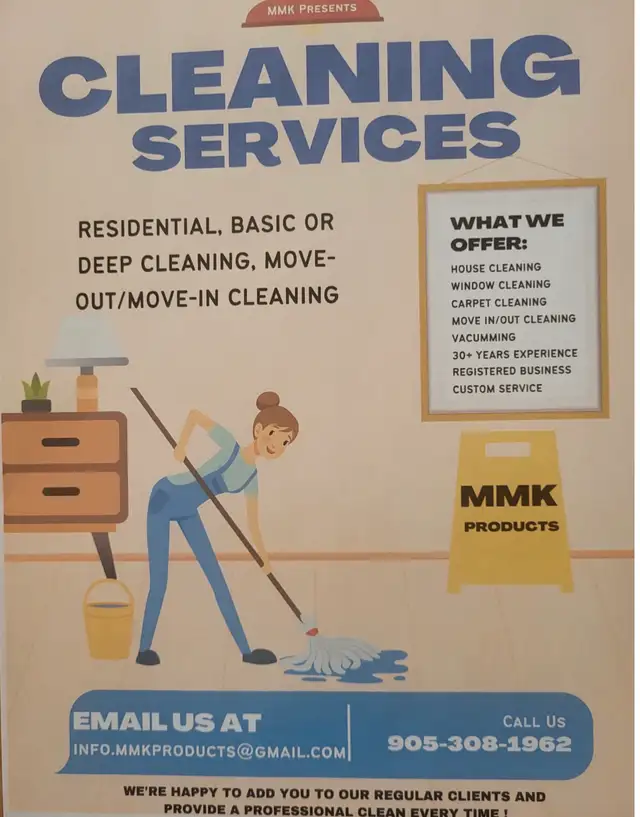 ✨ Professional Cleaning Services Available ✨