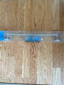 new 24" chrome towel bar