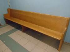 10 foot oak bench (ask to view)