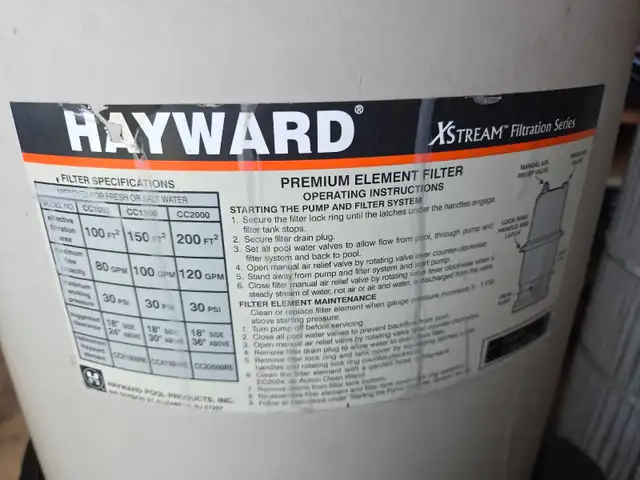 filtre de piscine creusé Hayward - Photo 2