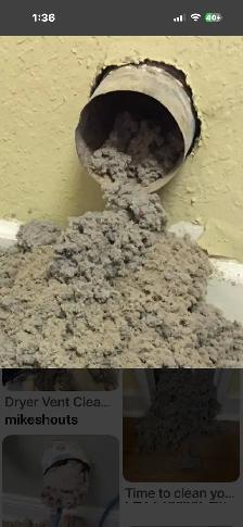 Dryer Duct Cleaning - Photo 3