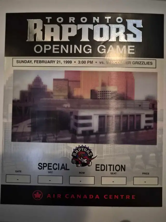 Toronto ACC opener Memorabilia - Photo 5