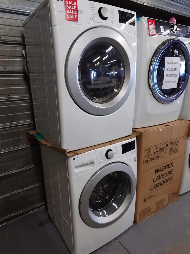 LG '27' White Front Load Washer / Dryer Set on Sale‼️ - Photo 2