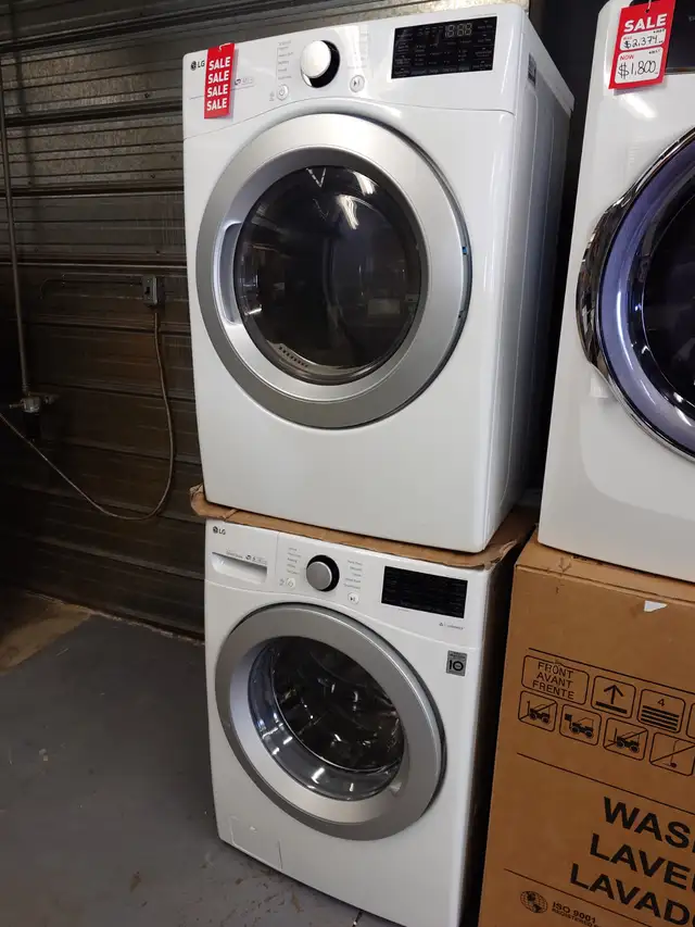 LG '27' White Front Load Washer / Dryer Set on Sale‼️ - Photo 3