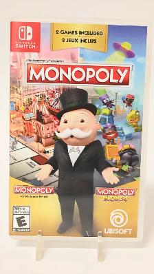 Nintendo switch Game Monopoly USED with case