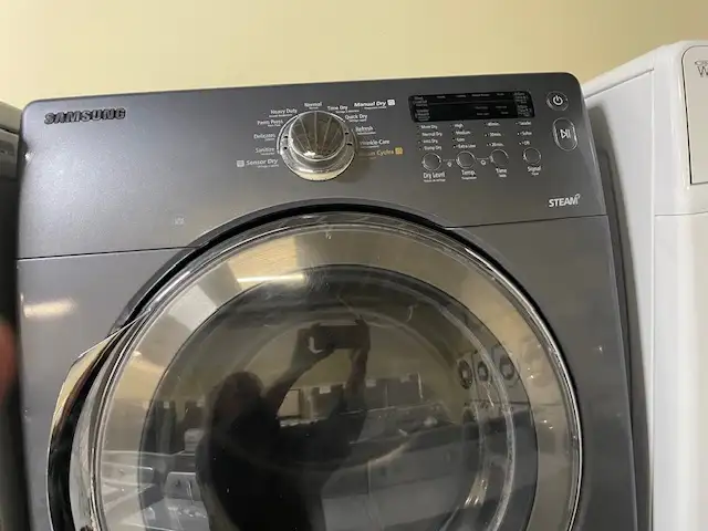 Laveuse sécheuse frontales grises Samsung (remis à neuf) - Photo 2
