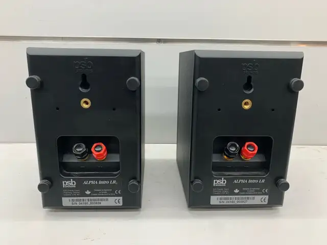PSB Alpha Intro LR Bookshelf Speakers - Photo 3