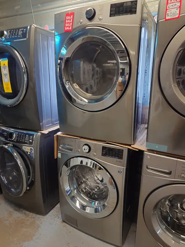 LG '27' Graphite Front Load Washer / Dryer Set on Sale‼️ - Photo 2