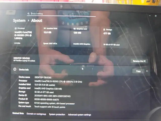 Intel i5 Quad/Octa (SSD- 512 GB) HDMI 15.6" HP 15 - Photo 4
