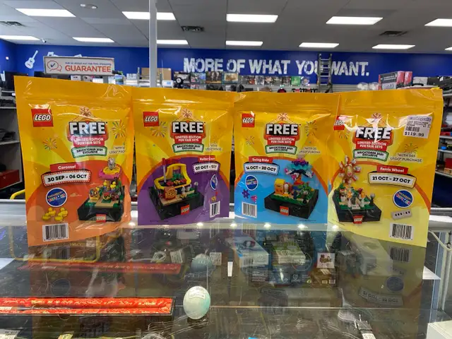 NEW LEGO Bricktober 2021 Exclusive 4pc @ Cashopolis!!