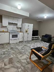 Fully Furnished 1 Bedroom, 1 Bath, 1 Parking, Basement Apartment