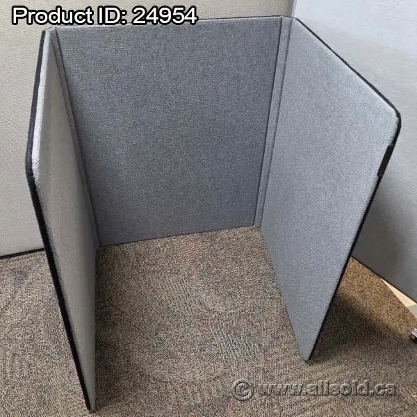 Radius Tri-Fold Velcro Trade Show Display Board Background - Photo 2