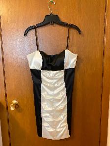 Beautiful Black and white Short dress.