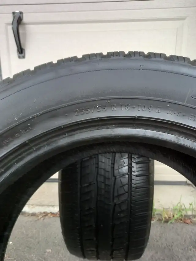 2 tires GENERAL  255/55/R18 all season. - Photo 2