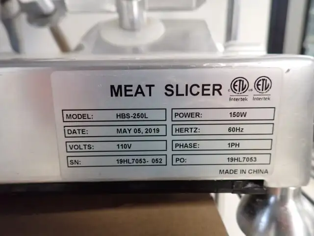 Electric Meat Slicer - Photo 6