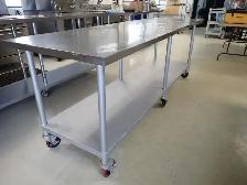 Commercial Prep Table