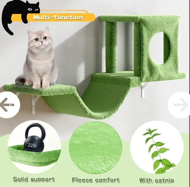 Luxury Cat Wall Furniture Set - Photo 6