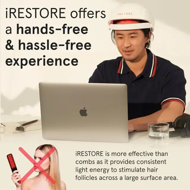 iRestore Essential - Laser Red Light Therapy for Hair Growth - Photo 5