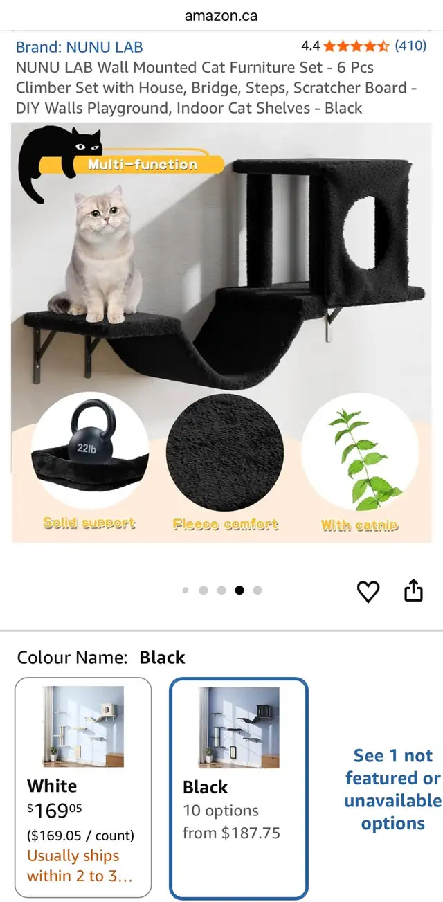 Luxury Cat Wall Furniture Set - Photo 9