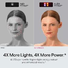 Ulike ReGlow LED Light Therapy Mask, Red Light Therapy - Photo 2