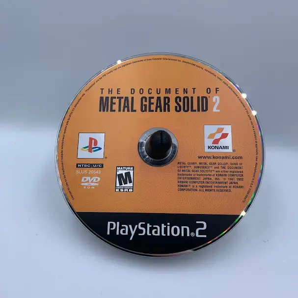 Document of Metal Gear Solid 2 - Photo 3