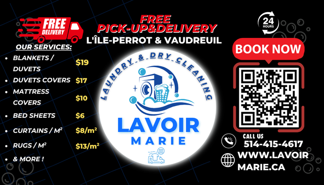 Nettoyage à Sec & Lavage | Dry Cleaning & Laundry - Photo 2