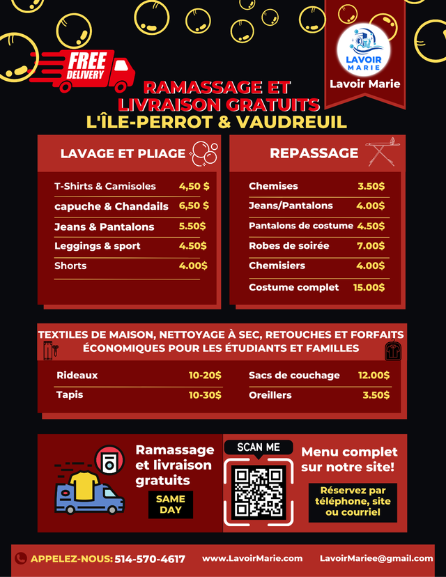 Nettoyage à Sec & Lavage | Dry Cleaning & Laundry - Photo 5