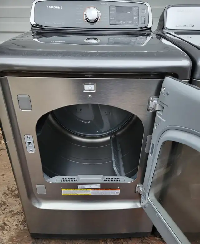 Samsung washer Dryer pair - large size top load, He - Photo 2