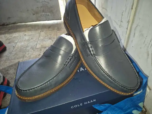 brand new men's dress shoe and sneaker